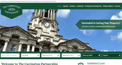 Desktop Screenshot of carringtonpartnership.co.uk
